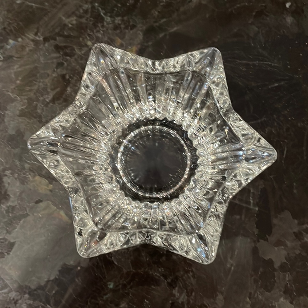 Mikasa star votive holder/bowl